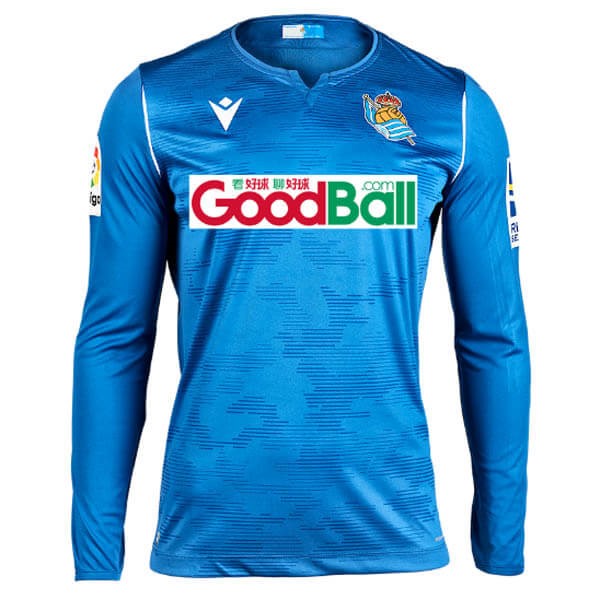 Camiseta Real Sociedad 2ª ML Portero 2019-2020 Azul